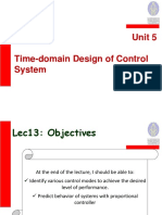 Unit 5 Time-Domain Design of Control System