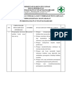 Hasil Evaluasi Dan Tindak Lanjut Terhadap Penyampaian Informasi Kepada Masyarakat