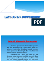 Latihan Microsoft Powerpoint