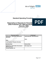 Standard Operating Procedure: Document Author Authorised Written By: Authorised by