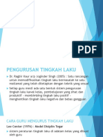 Pengurusan Bilik Darjah Dan Tingkah Laku Murid