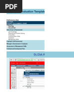 Employee Evaluation Template