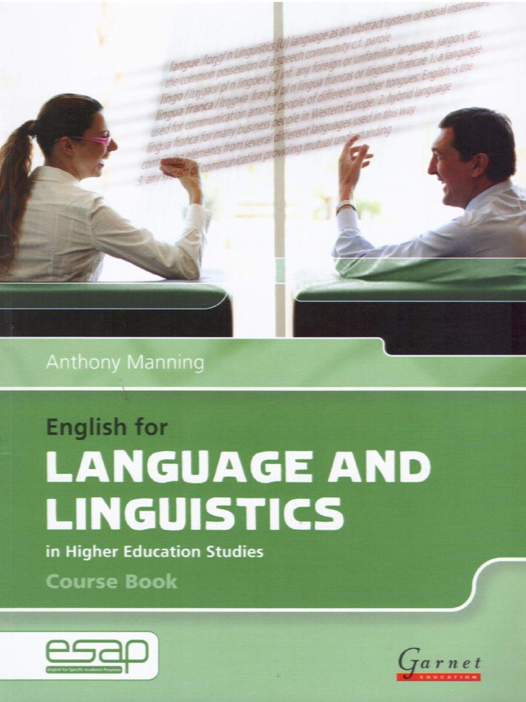 English For Language and Linguistics | PDF