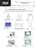 Ficha de Trabalho CN - Material de Laboratório - Corrigida
