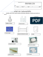 Ficha de Trabalho CN - Material de Laboratório - Corrigida