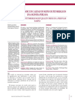 Validacion Del Indice de Pittsburh en El Perú PDF