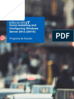 Curso de Installing and Configuring Windows Server PDF