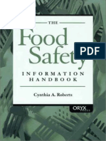 Food Safety Information Handbook - C. Roberts (Oryx, 2001) WW