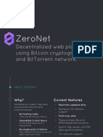 ZeroNet - Decentralized p2p Web Platform