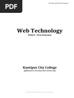 Web Technology Notes