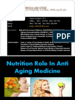 Nurpudji-Nutrition Role in Anti Aging Medicine