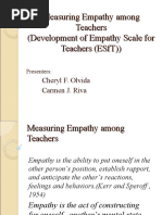 Final PPT - Measuring Empathy Among Teachers-1