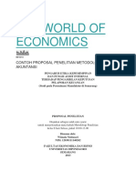 The World of Economics: Contoh Proposal Penelitian Metodologi Akuntansi