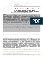Effect of Bank Diversification On The Financial Distress of Commercial Banks Listed at The Nairobi Securities Exchange, Kenya