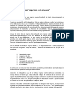 Caso Seguridad en La Empresa