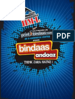 Bindaas Andaaz Brochure