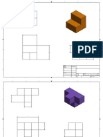 Puzzle Cube Technical Drawings