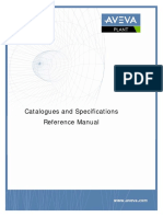 Catalogues and Specifications Reference Manual