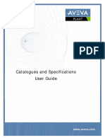 Catalogues and Specifications User Guide