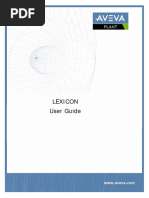 Lexicon User Guide