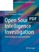 (OSINT) Open Source Intelligence Investigation - From Strategy To Implementation (2016)