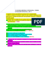 Balotario de Economia Mienera y Petrolera Unmsm Facultad de Geologia