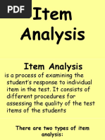 Understanding Item Analysis in Education | PDF | Test (Assessment ...