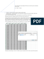 Karena Pengolahan Data Dilakukan Pada Data Yang Terdapat Di File Excel