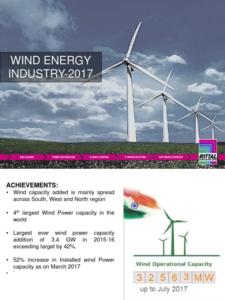 Wind Energy Growth and Challenges in India | PDF | Wind Power | Watt