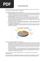 Tata Ace Case Study