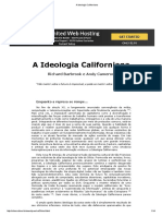 A Ideologia Californiana