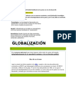 Tema 1. Globalización y Neoliberalismo