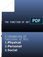 The Functions of Art: Physical, Personal, and Social