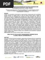 Análise Da Gestão de Resíduos Sólidos Gerados Em Supermercados de Planaltina - Df