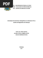 Introdução Das Técnicas Radiográficas Na Década de 70 No Auxílio de Diagnóstico de Doenças