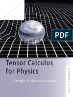 Tensor Calculus For Physics Concise by Dwight Neuenschwander