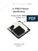 SDS011 Laser PM2.5 Sensor Specification-V1.3