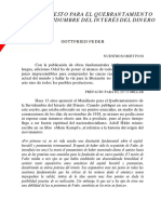 El manifiesto para el quebrantamiento de la servidumbre del interés del dinero.pdf