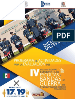 IV Encuentro Regional Estudiantil de Escoltas y Bandas de Guerra Del Tecnológico Nacional de México