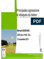 1.Principales Agressions Et Attaques Du Beton - Dierkens