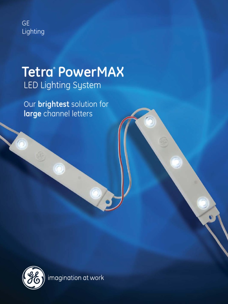 Sign101 Ge Led Signage Lighting Tetra Powermax Data Sheet Tcm201 54173 ...