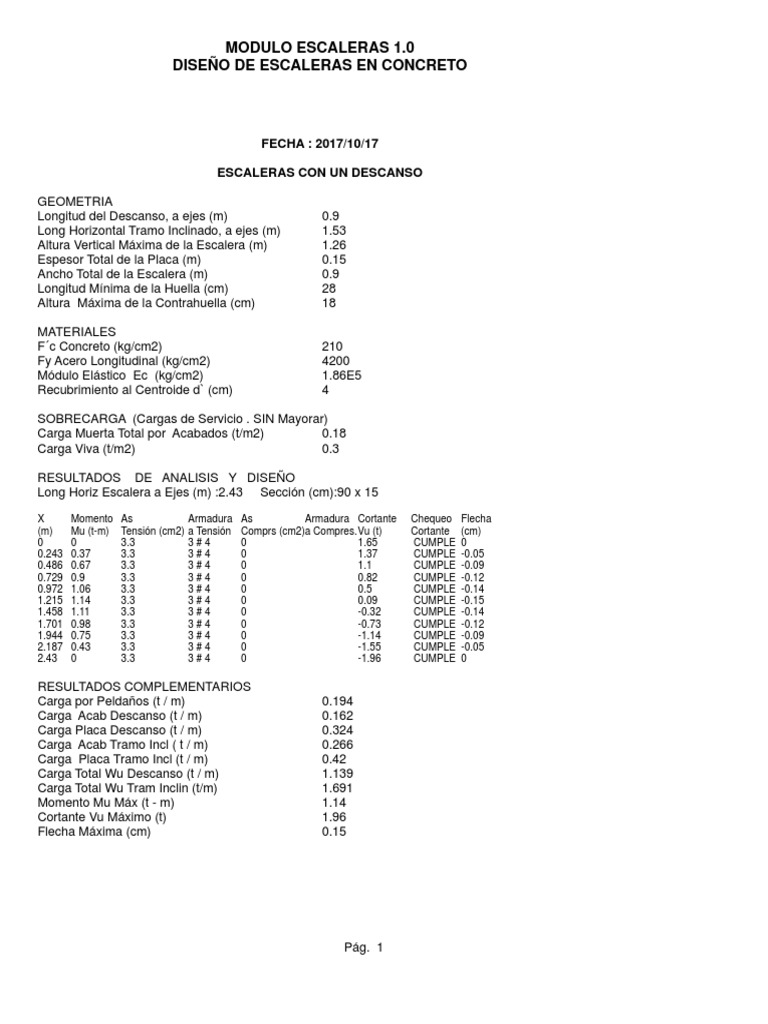 Escaleras Con Descanso Intermedio | Naturaleza | Ingeniería