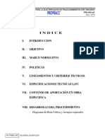 Procedimientos Electrificación de Fraccioneamientos Lyf