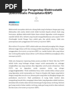 Download Prinsip Kerja Pengendap Elektrostatikdocx by Syawal Qadri SN364537959 doc pdf
