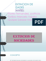 Extincion de Sociedades