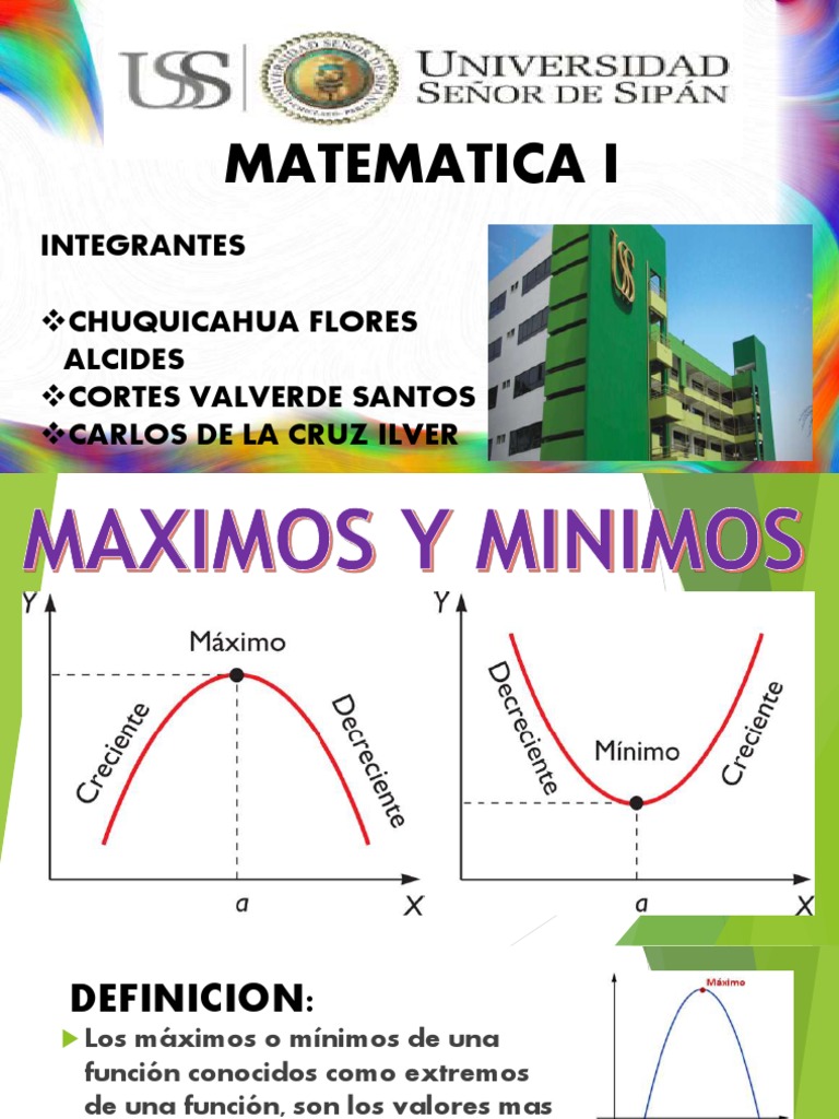 Download Que Son Los Maximos Y Minimos De Una Funcion