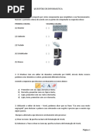 Exemplo de Avaliacao