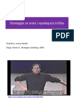 Strategije Za Zrela I Opadajuca Trzista