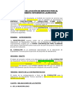 Modelo Contrato Locacion Servicios PROYECTISTA