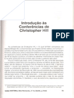 Introdução As Conferencias de Hill Por Janine Ribeiro